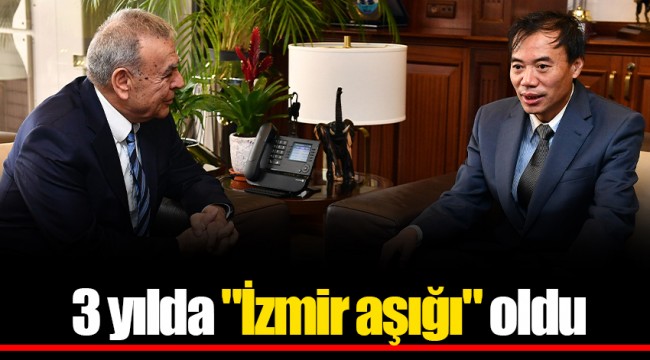 3 yılda "İzmir aşığı" oldu