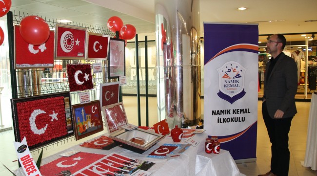 81 ilden 81 değişik bayrak sergilendi