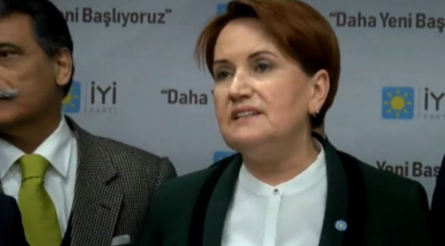 Akşener: Sandık mesajını vermiş ve iktidar partisini uyarmıştır