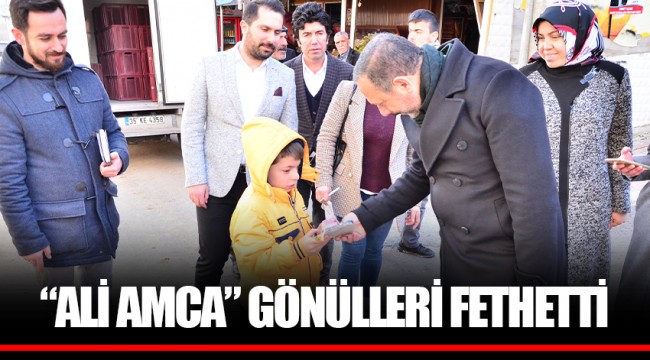 “ALİ AMCA” GÖNÜLLERİ FETHETTİ