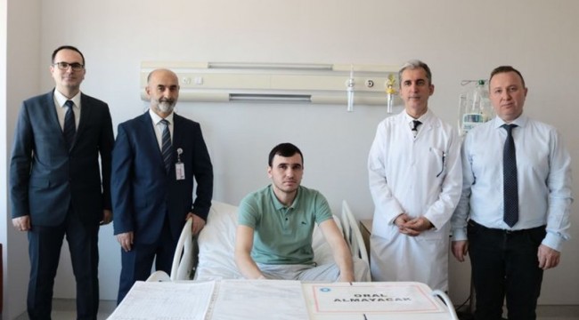 Artık yaptığı yemekleri yiyebilecek
