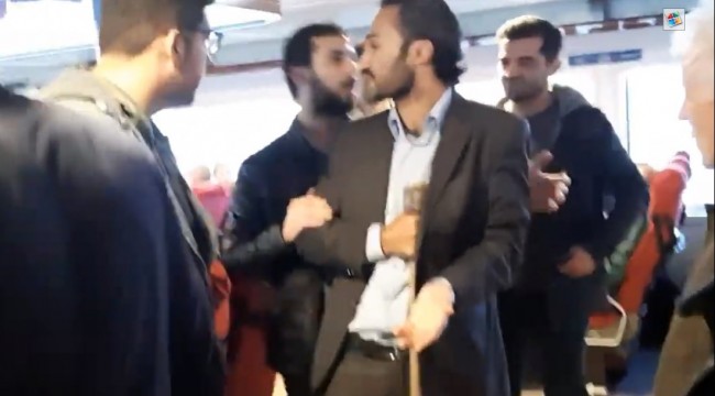Yer: İzmir...Baltayla vapura girdi, vapuru İstanbul'a götürmek istedi