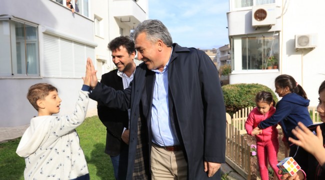 Başkan İnce Site Sakinleriyle Bir Araya Geldi
