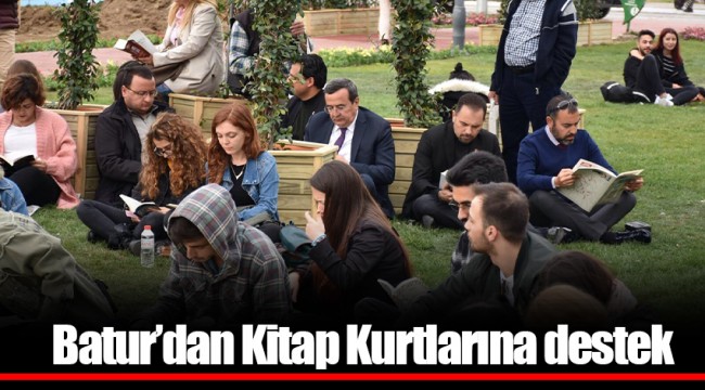 Batur’dan Kitap Kurtlarına destek
