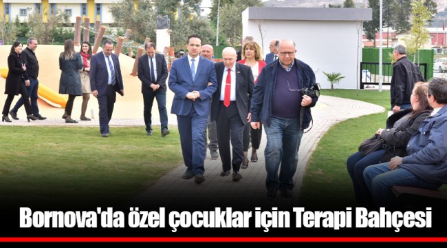 Bornova'da özel çocuklar için Terapi Bahçesi