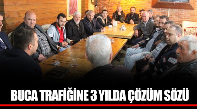 BUCA TRAFİĞİNE 3 YILDA ÇÖZÜM SÖZÜ