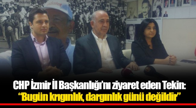 “Bugün krıgınlık, dargınlık günü değildir”