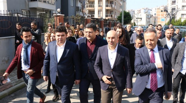 CHP'li Soyer ve Kılıç'tan Çamlıkule çıkarması