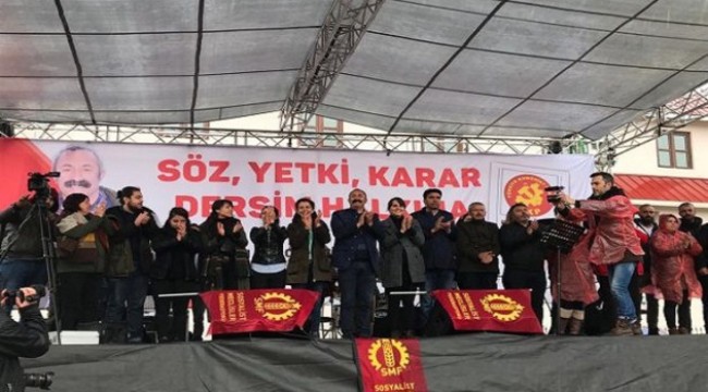 Dersim'de komünistlerden büyük miting: Söz, yetki, karar Dersim halkına...