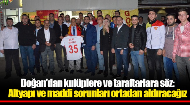 Doğan'dan kulüplere ve taraftarlara söz: