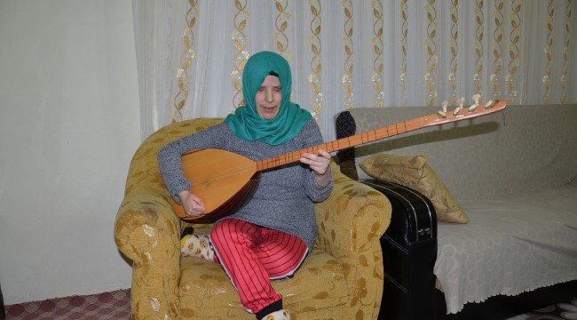 Engeli hayata tutunmasına engel olmadı