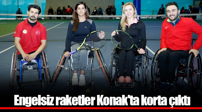 Engelsiz raketler Konak'ta korta çıktı