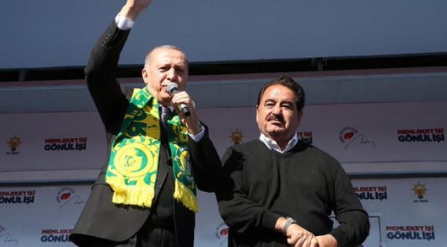 Erdoğan'ın Şanlıurfa mitinginde İbrahim Tatlıses sürprizi!