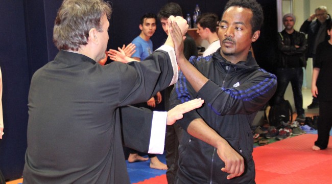 Etiyopyalı sporcu, Kocaeli'de öğrendikleri Jeet Kune Do sporunu ülkelerinde öğretecek