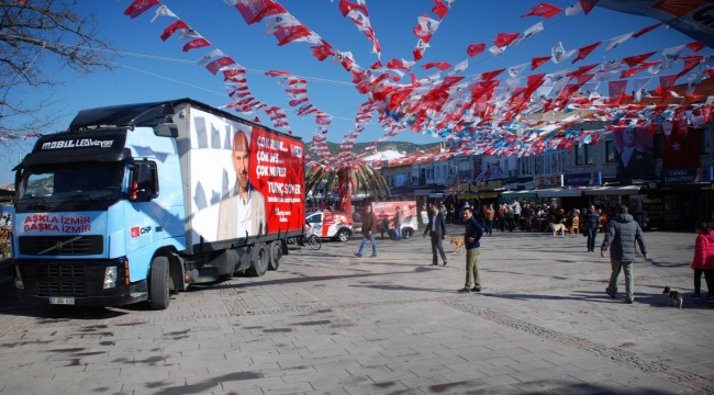 Foça'da Tunç Soyer için son hazırlıklar...