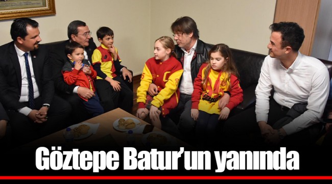 Göztepe Batur’un yanında