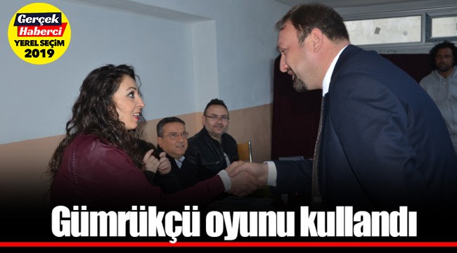 Gümrükçü oyunu kullandı