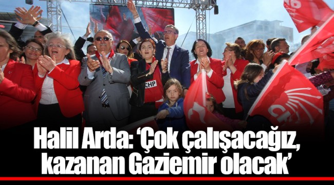 Halil Arda: ‘Çok çalışacağız, kazanan Gaziemir olacak’