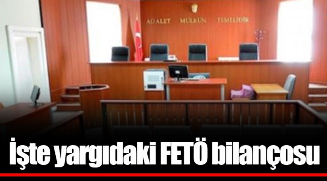 İşte yargıdaki FETÖ bilançosu