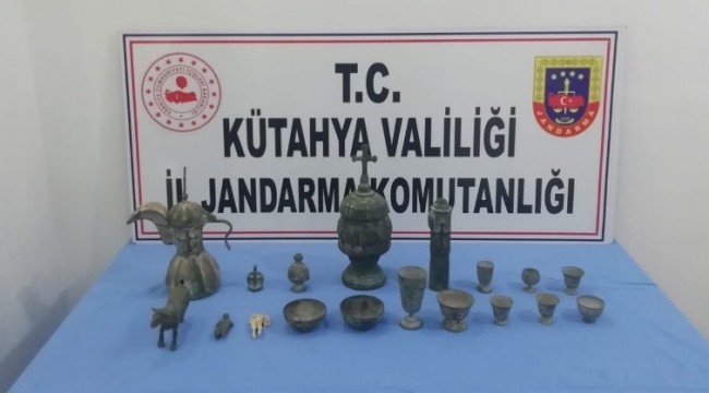 Jandarma'dan tarihi eser operasyonu