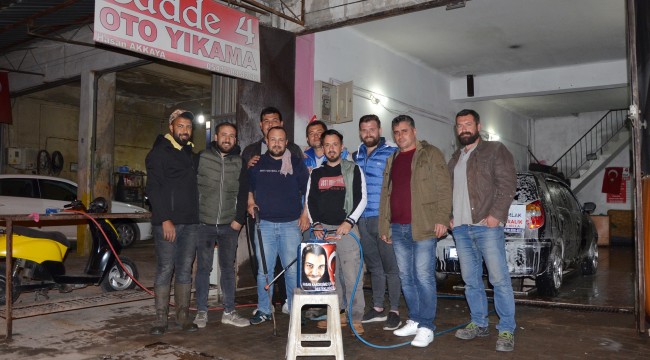 Kaza yapan arkadaşları için birlik oldular