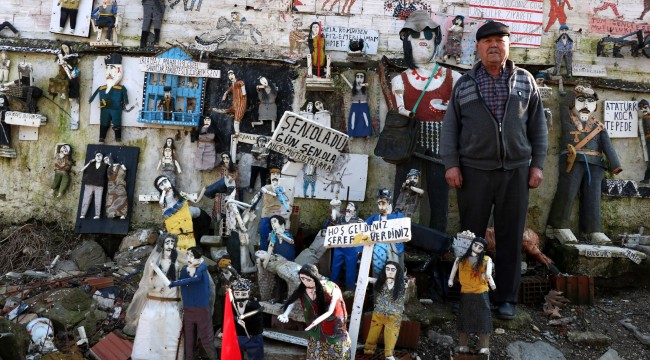 Mahalle meydanı değil sanat atölyesi