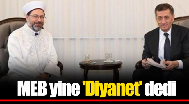 MEB yine 'Diyanet' dedi