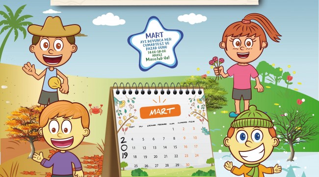 Minikler için “Dört Mevsim Takvimi Yapımı Atölyesi”