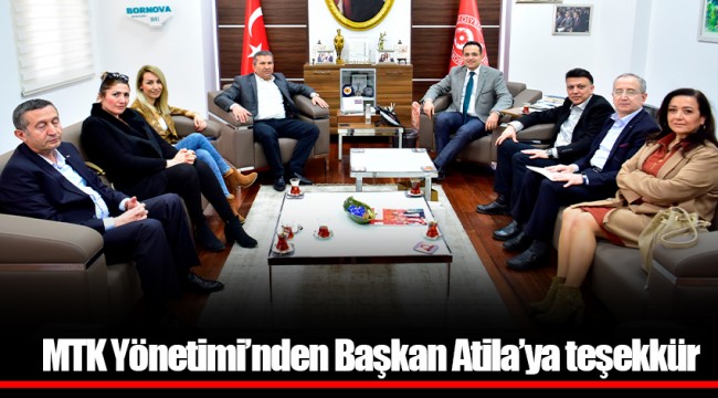 MTK Yönetimi’nden Başkan Atila’ya teşekkür