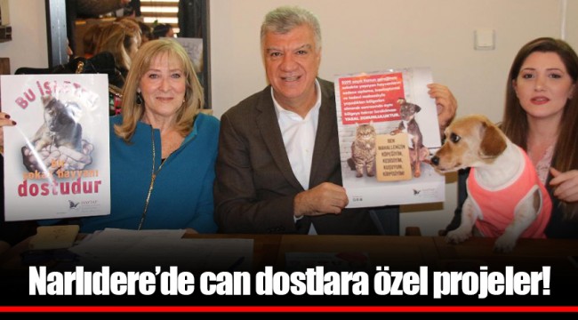 Narlıdere’de can dostlara özel projeler!