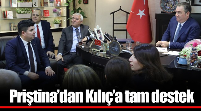 Priştina’dan Kılıç’a tam destek