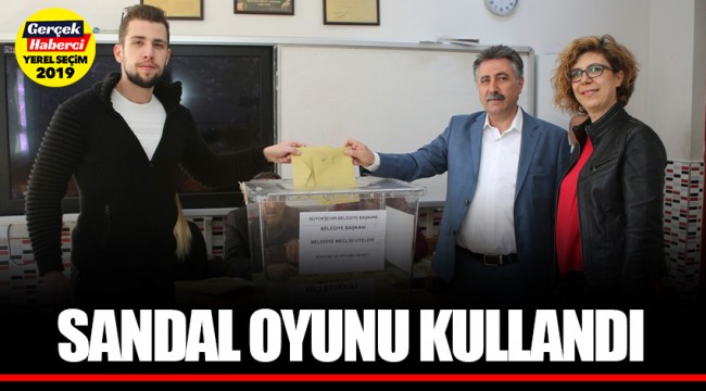 SANDAL OYUNU KULLANDI