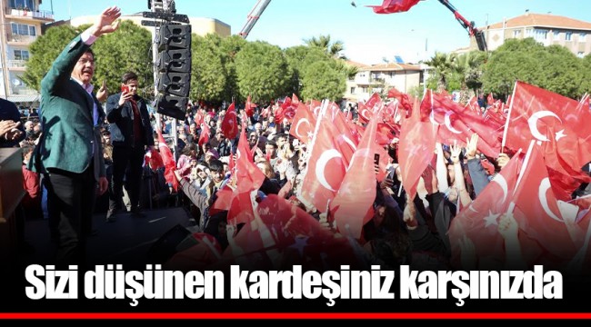 Sizi düşünen kardeşiniz karşınızda