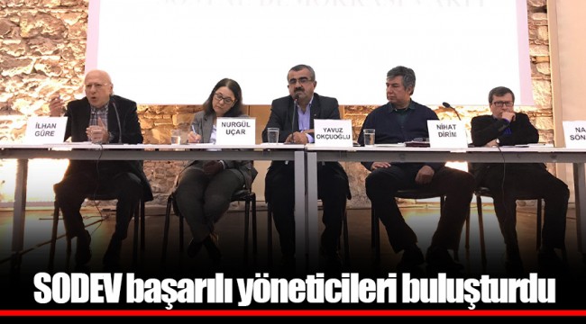 Sodev başarılı yöneticileri buluşturdu
