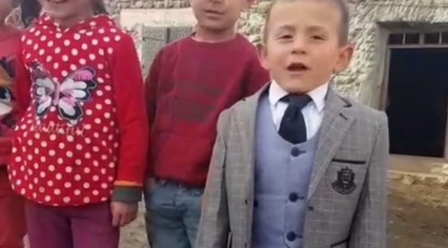 Sosyal medyayı sallayan 5 yaşındaki muhtar adayından ikinci video