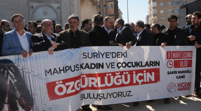 'Suriye’de tutuklu kadın ve çocuklar serbest bırakılsın' çağrısı