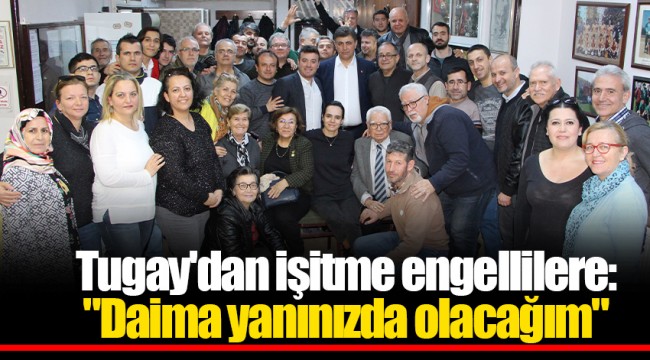 Tugay'dan işitme engellilere: "Daima yanınızda olacağım"