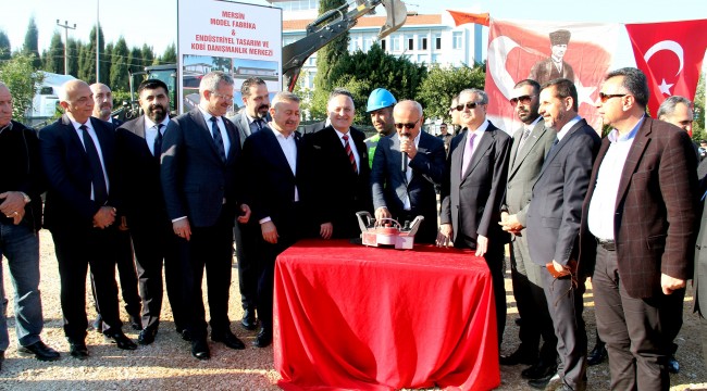 Türkiye'nin 3. model fabrikasının temeli Mersin'de atıldı