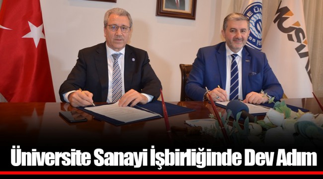 Üniversite Sanayi İşbirliğinde Dev Adım