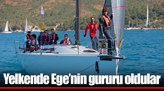 Yelkende Ege’nin gururu oldular