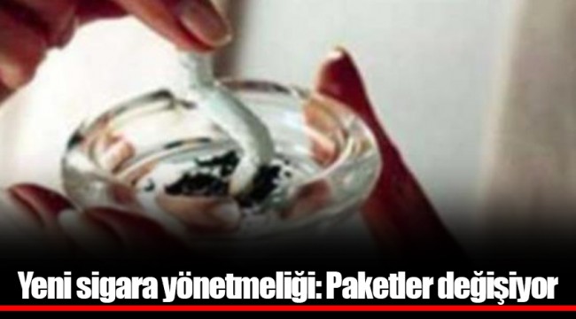Yeni sigara yönetmeliği: Paketler değişiyor