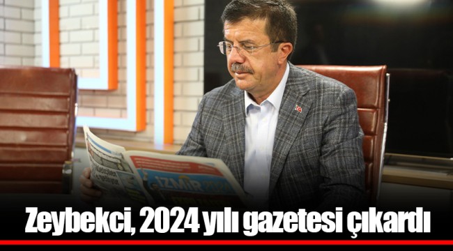 Zeybekci, 2024 yılı gazetesi çıkardı