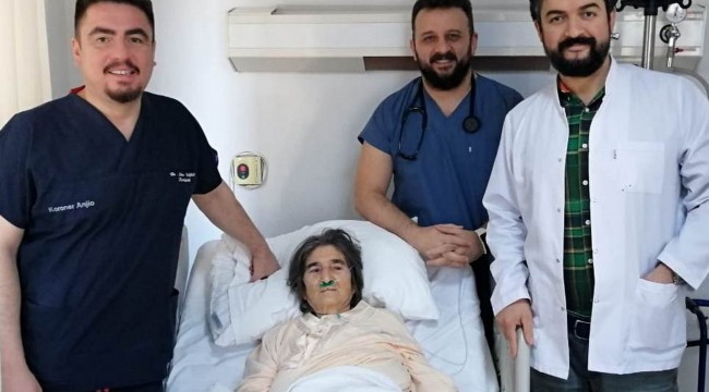 105 yaşında hayata yeniden tutundu