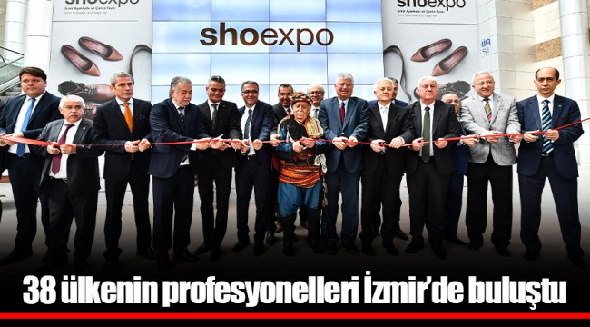 38 ülkenin profesyonelleri İzmir’de buluştu