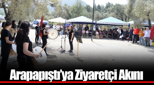 Arapapıştı’ya Ziyaretçi Akını