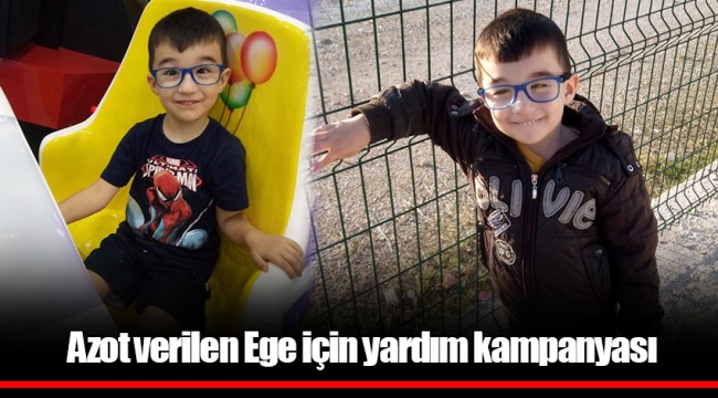 Azot verilen Ege için yardım kampanyası