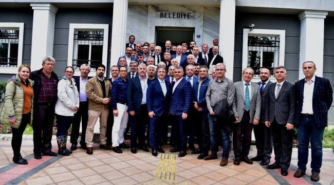 Başkan İduğ 12 yıl başkanlığını yaptığı EGOD ailesiyle buluştu