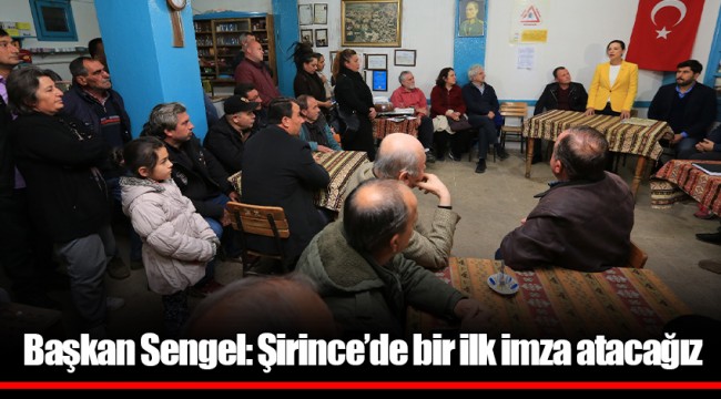 Başkan Sengel: Şirince’de bir ilk imza atacağız
