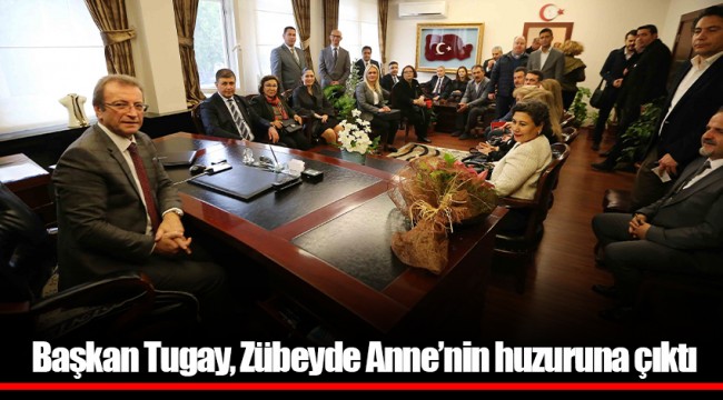 Başkan Tugay, Zübeyde Anne’nin huzuruna çıktı