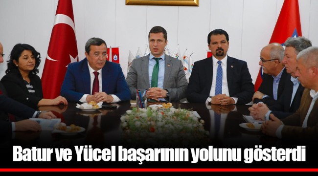 Batur ve Yücel başarının yolunu gösterdi